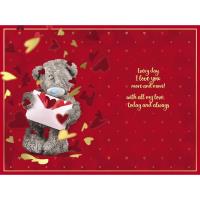 3D Holographic Husband Anniversary Me to You Bear Card Extra Image 1 Preview